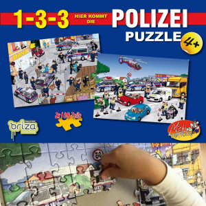 Puzzle - 133 hier kommt die Polizei